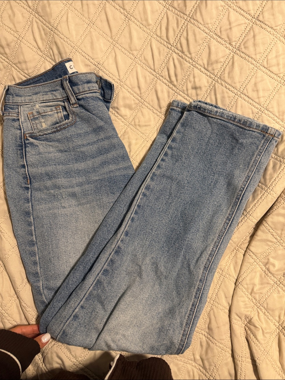 Cello Light Blue Straight-Leg Women's Jeans